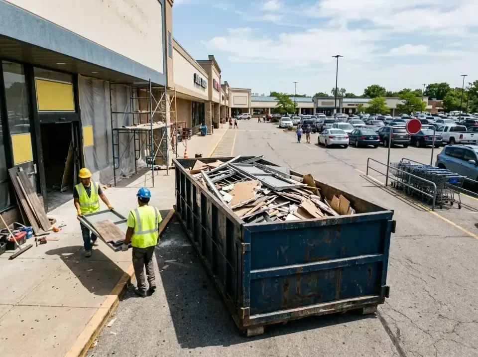 retail-store-renovation-debris-003 — frequently asked questions, Roll-off Dumpster Rentals in Granbury, TX